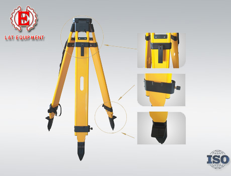 S21 Series Wood / Fiberglass Tripod for Total Station