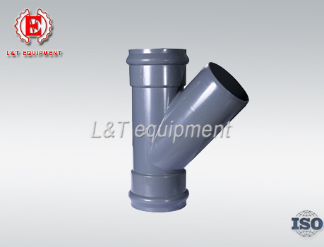 (DIN) PVC-U Wye(F/F/M) For Water Supply